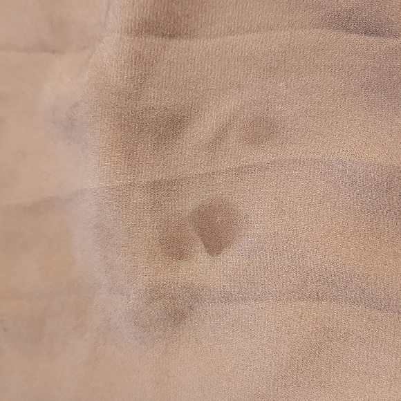 STUDIO Y WOMENS MEDIUM BROWN/GREY SEQUIN BLOUSE - Picture 5 of 5